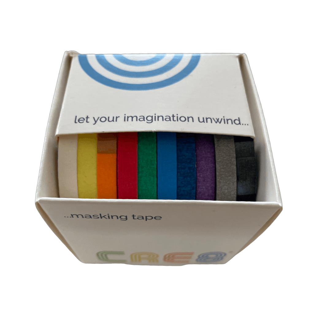 Berliner Tape Art Box (10 farbig) 6mm - Bitangel RENOVATE & FURNISH HOMES GmbH
