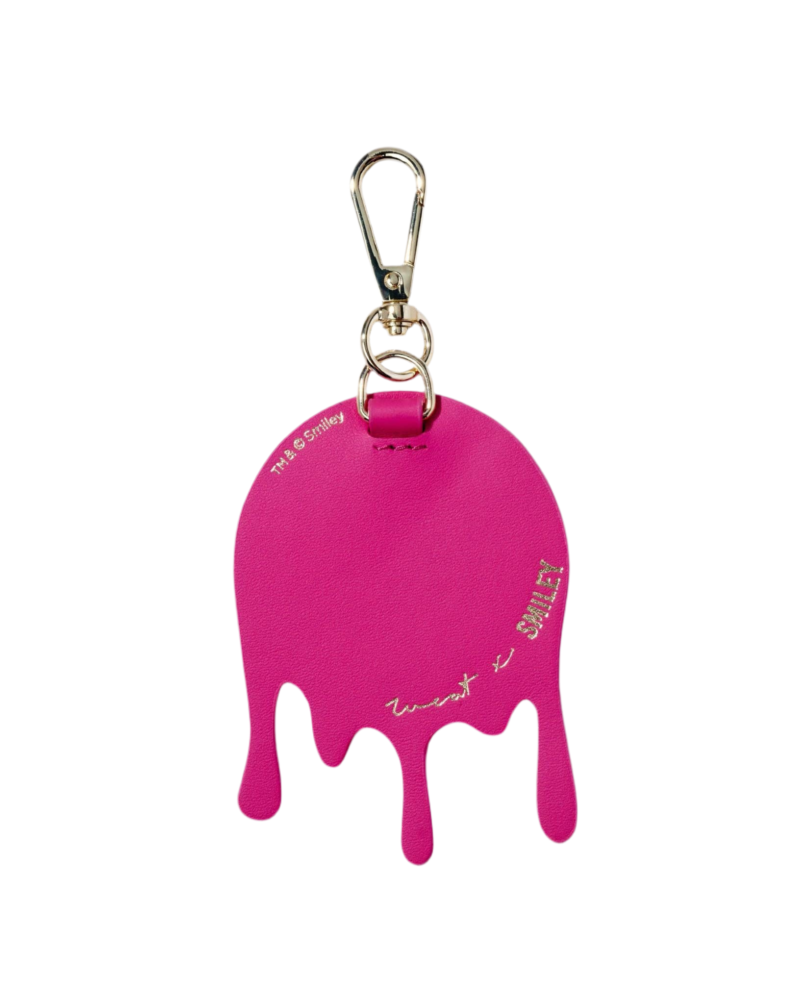 WEAT Schlüsselanhänger Smiley® Drip Berry pink - BITANGELHOMES