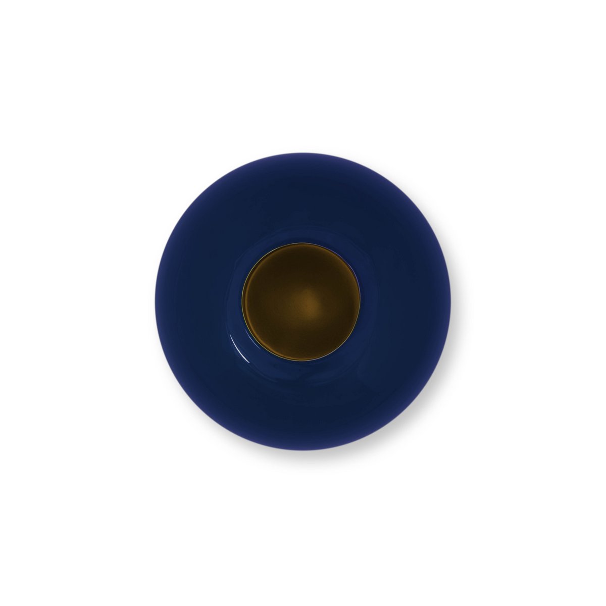 Vase Metall Blau 23cm - BITANGELHOMES