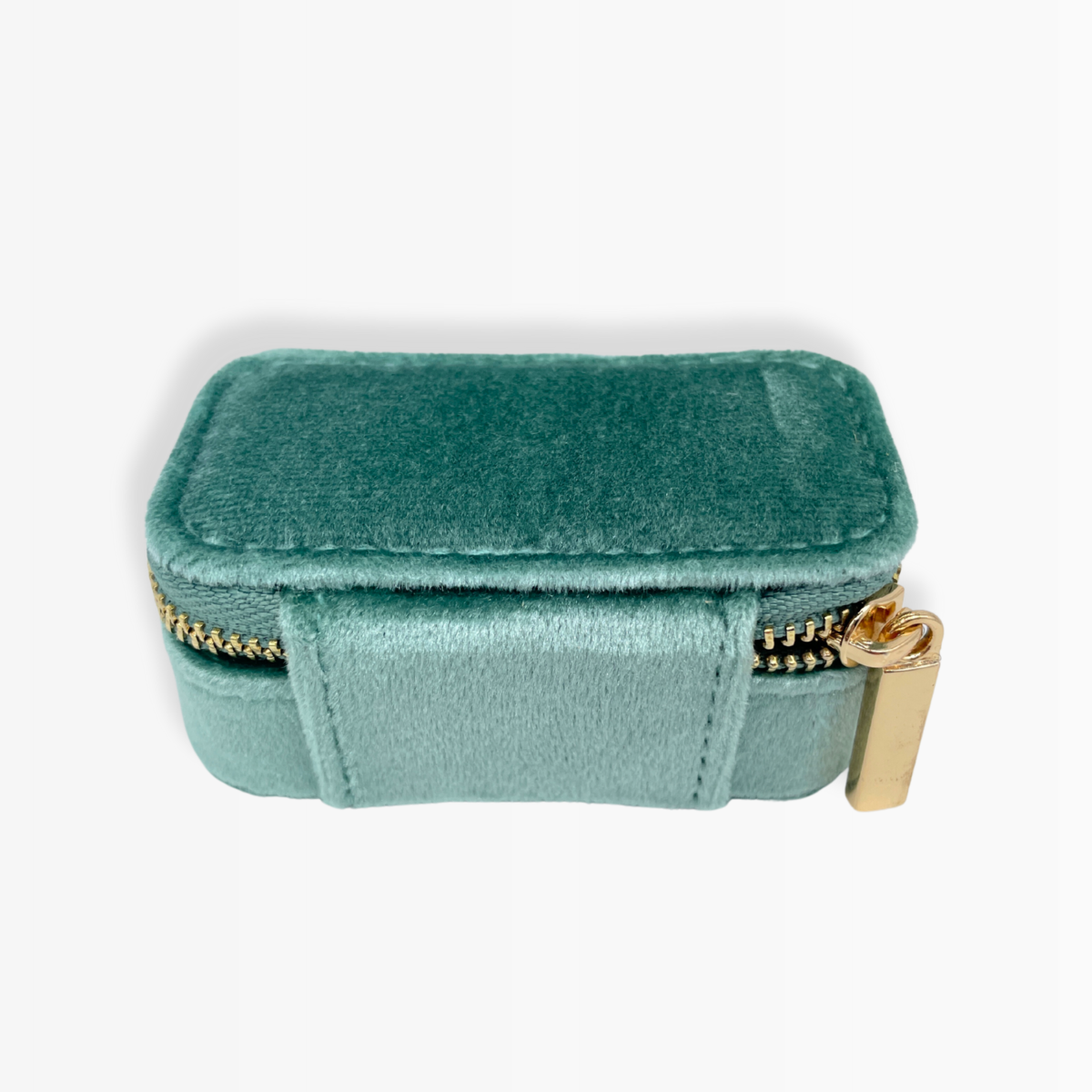 Schmucketui Klein Samt wahlweise: Light Pink, Light Blue, Violet, Petrol, Crem - BITANGELHOMES