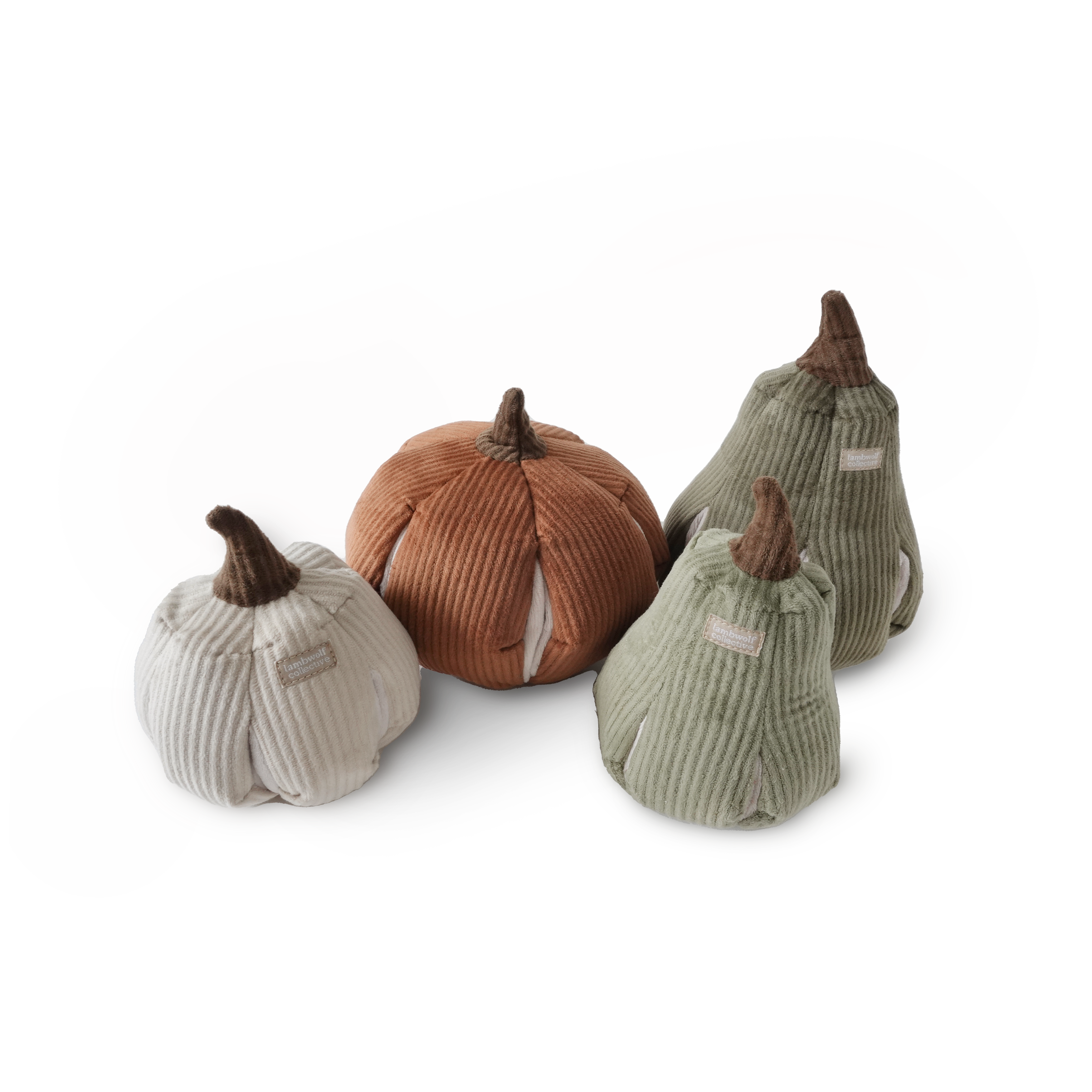 Lambwolf Collective Schnüffel-Kürbis mit Quietscher & Leckerchen-Versteck orange - BITANGELHOMES