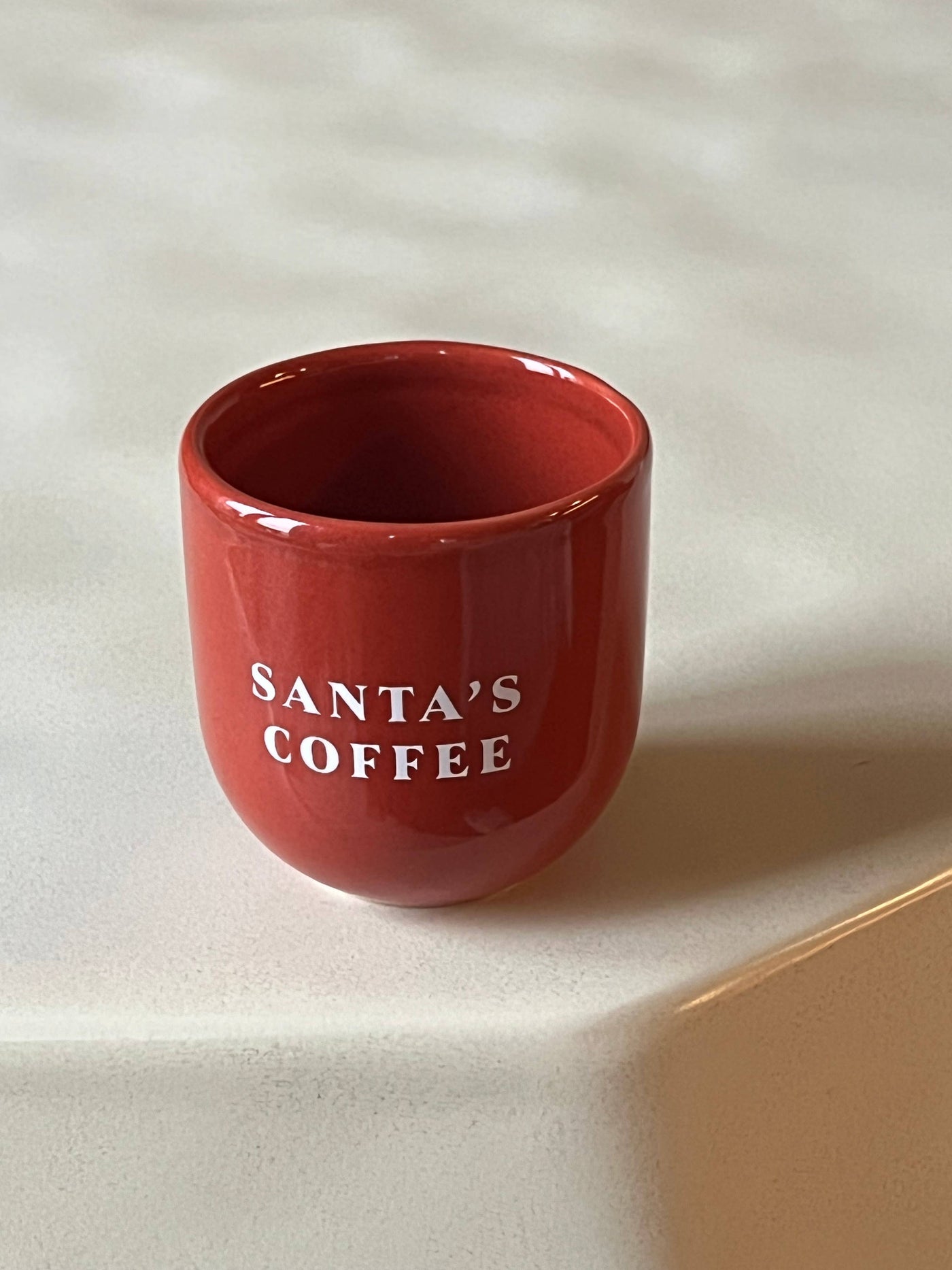 Sisi, house of style Keramik Cup "Santa's coffee" rot