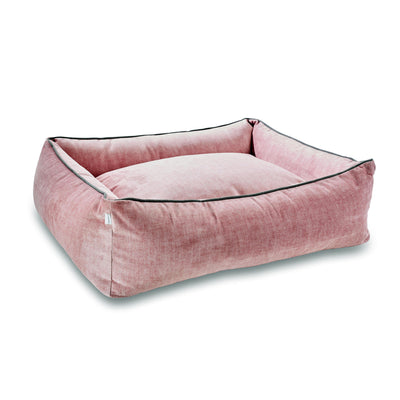 Laboni exklusives Hunde- & Katzen-Bett GLAM in rose Größe S,M,L wahlweise mit Kissen oder orthopädischer Matratze