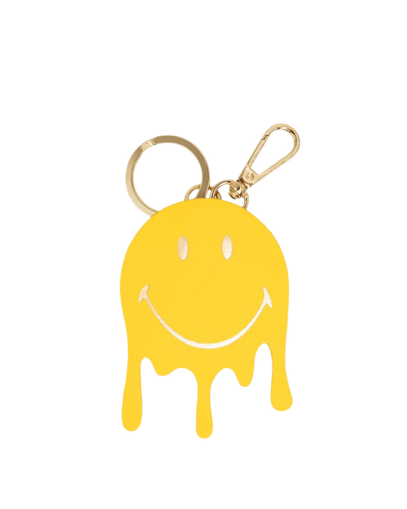 WEAT Schlüsselanhänger Smiley® Drip Lemon gelb