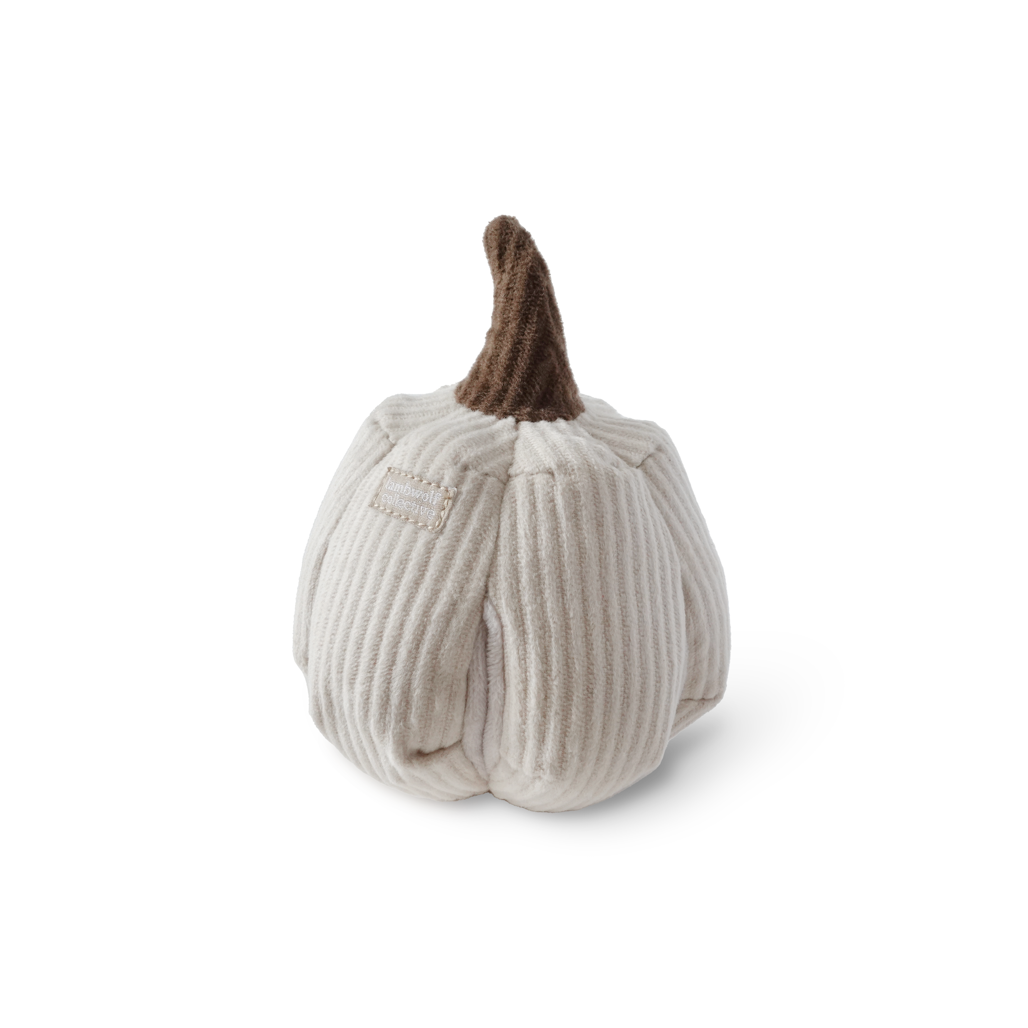 Lambwolf Collective Schnüffel-Kürbis mit Quietscher & Leckerchen-Versteck crem - BITANGELHOMES