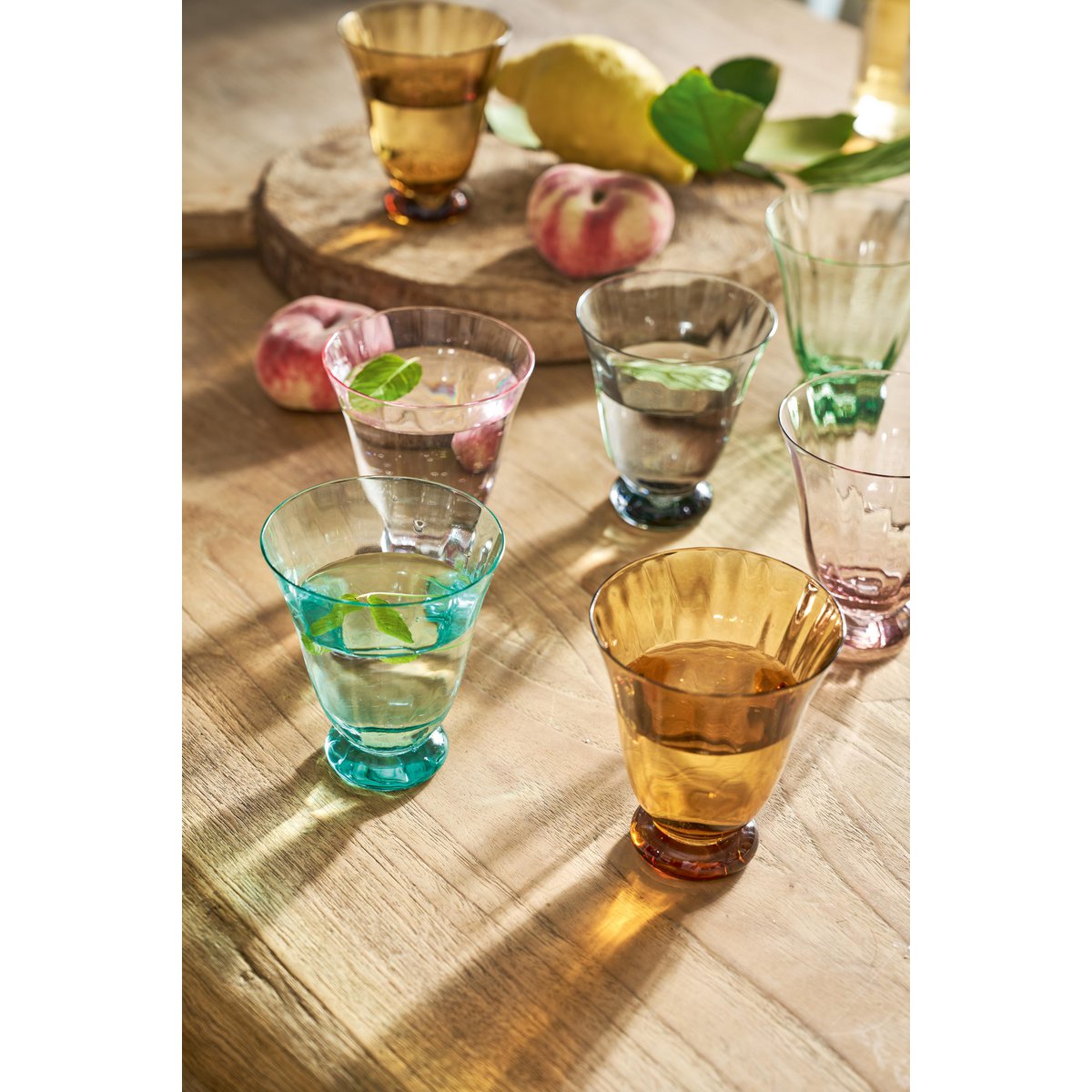 Wasserglas Tulip Grün - BITANGELHOMES