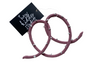 heykiddostudio London Wanddekoration Brezel rosa handgestricktgestrickt