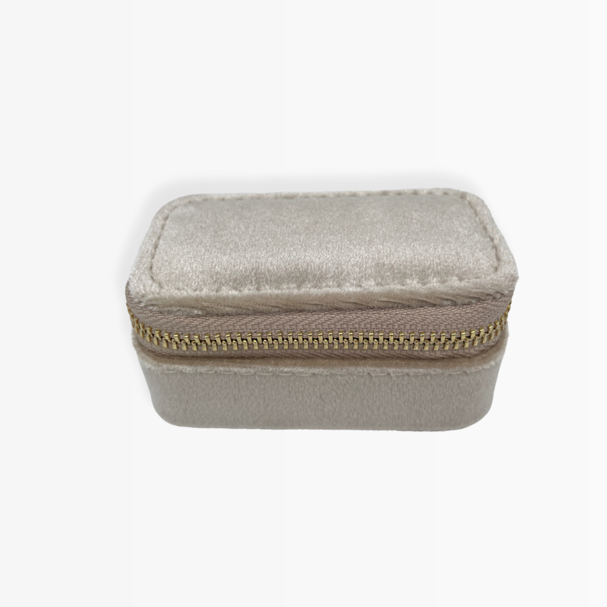 Schmucketui Klein Samt wahlweise: Light Pink, Light Blue, Violet, Petrol, Crem - BITANGELHOMES