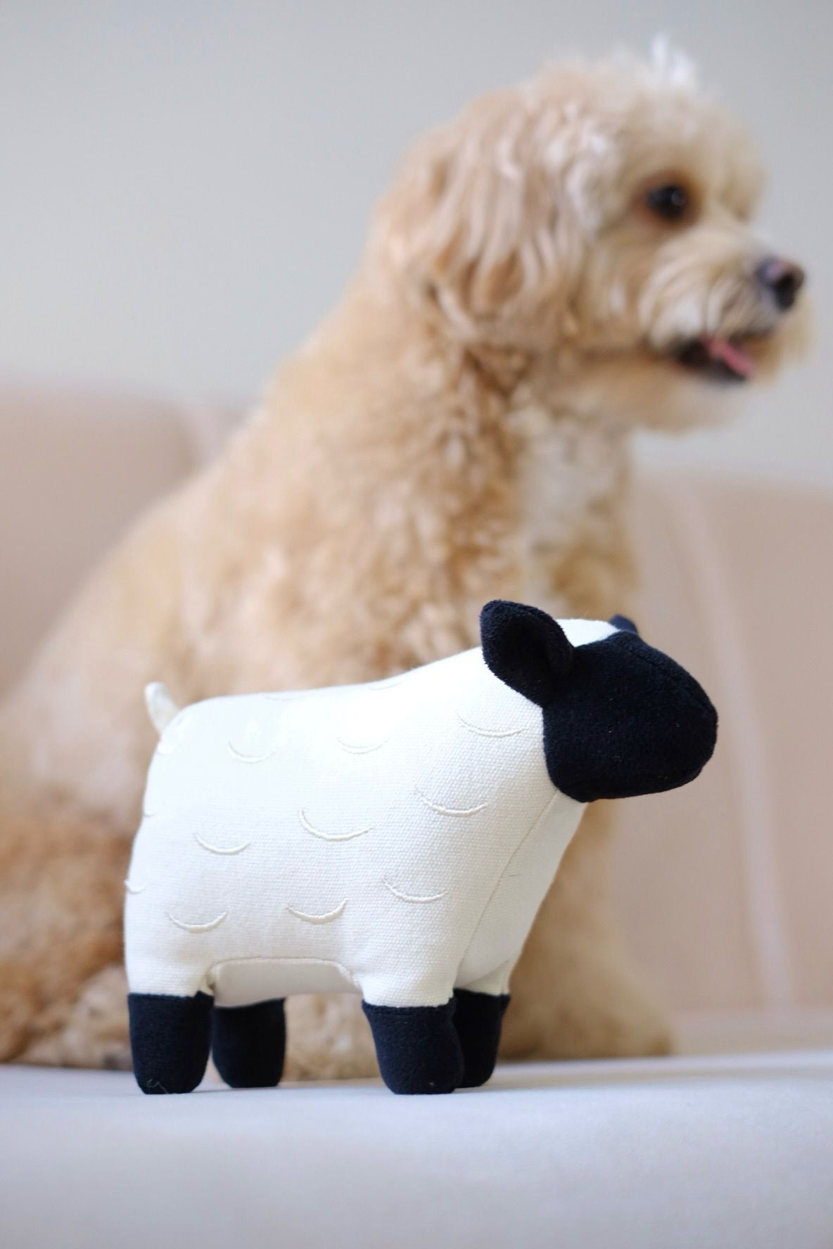 Lambwolf Collective Dolly Schaf Spielzeug mit Quietschfunktion - BITANGELHOMES