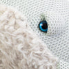 BigStuffed kleiner Wal hellblau/cremfarben