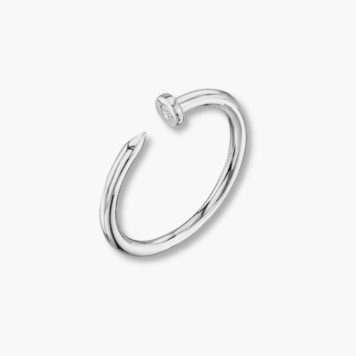 Ring Clou - 925 Sterling Silber 18k vergoldet - BITANGELHOMES