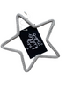 heykiddostudio London Wanddekoration Stern hellgrau handgestricktgestrickt