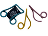 heykiddostudio London Wanddekoration Musik-Noten handgestrickt
