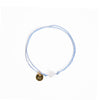 Le Petit Lien de Paris Armband hellblau mit Perlmutt-Stern