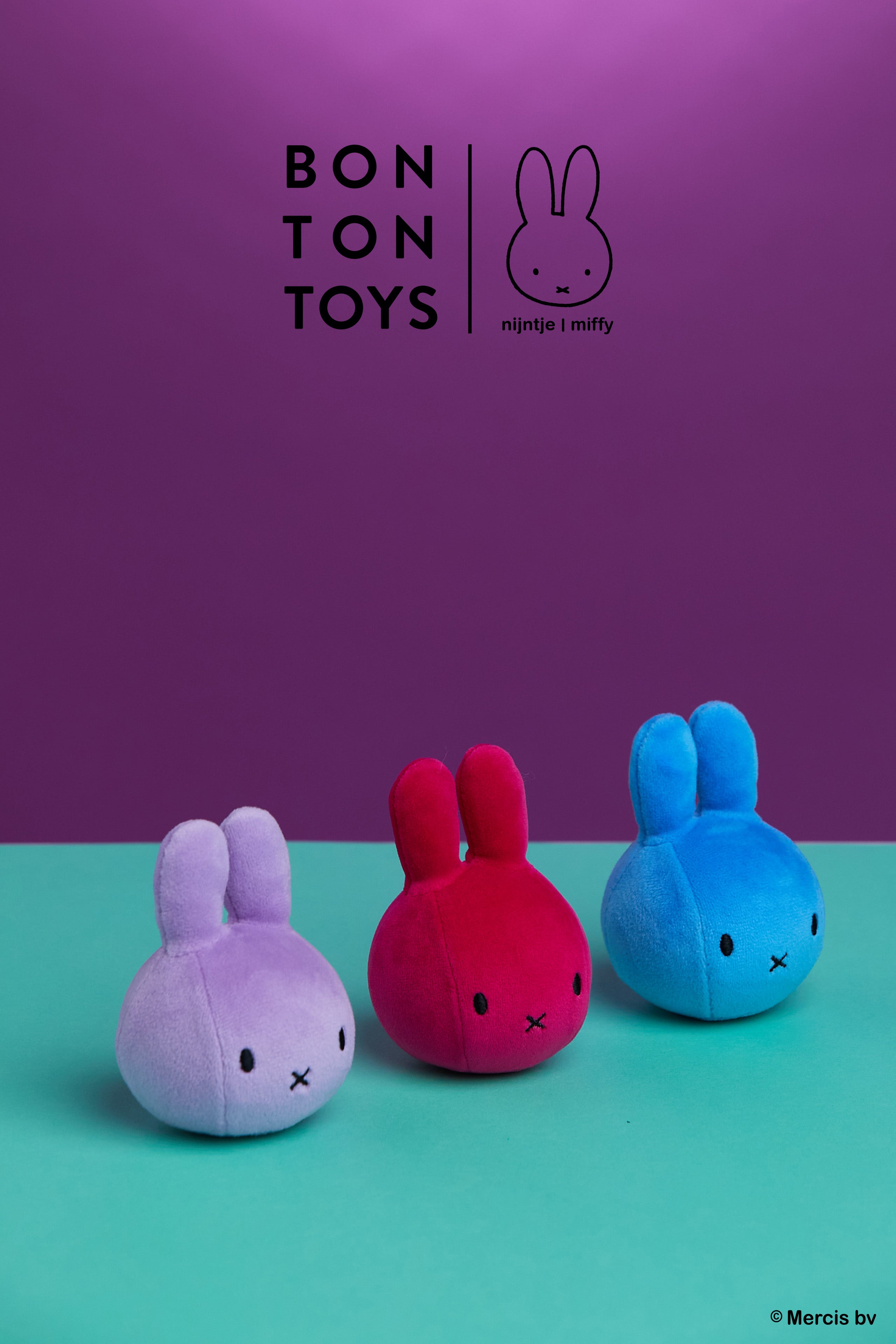 Bon Ton Toys Miffy Squish Ball blau - BITANGELHOMES