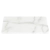 Stoned Marble Marmorplatte für die Küche zum Servieren oder als Ablage Größe S weiss