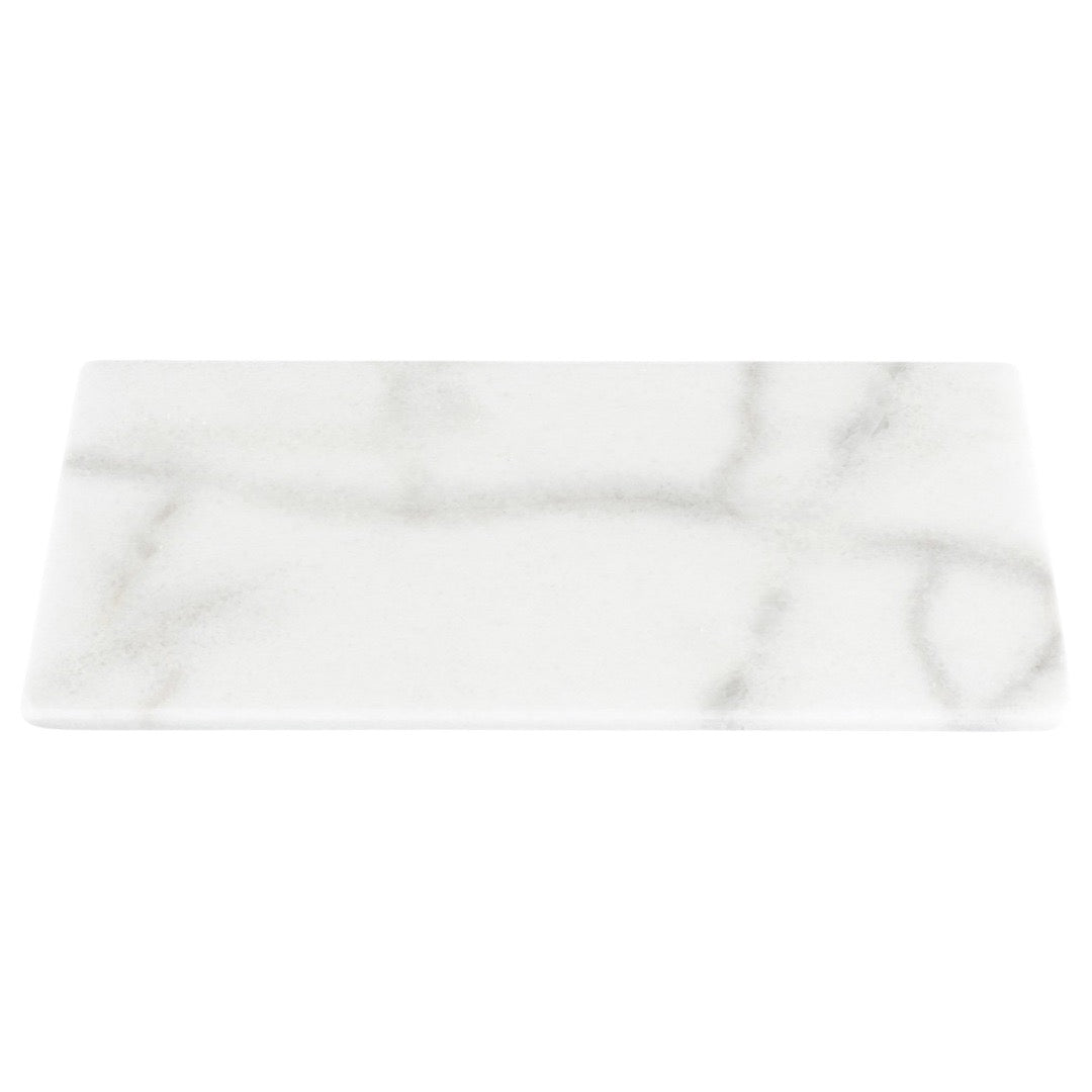Stoned Marble Marmorplatte für die Küche zum Servieren oder als Ablage in Größe S wahlweise in Pink oder Weiß