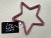 heykiddostudio London Wanddekoration Stern rosa handgestricktgestrickt