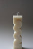 Exklusive Design-Kerze weiss