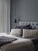 Skinnwille Seidenweiche Webpelz-Decke, Wave elfenbein ca. 120x180cm
