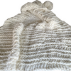 Panapufa Exklusive Merino-Wolldecke offwhite