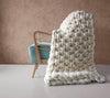 Panapufa Exklusive Merino-Wolldecke in milk