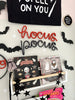 heykiddostudio London Wanddekoration Hocus Pocus handgestricktgestrickt