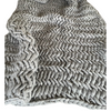 Panapufa Exkusive Merino-Wolldecke grau