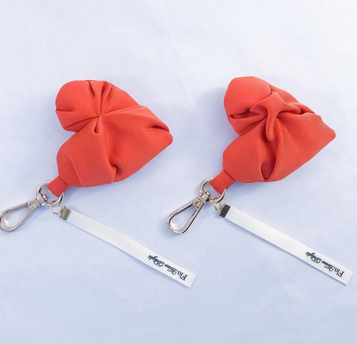 Flo Home Delight Schlüsselanhänger Herz orange - BITANGELHOMES