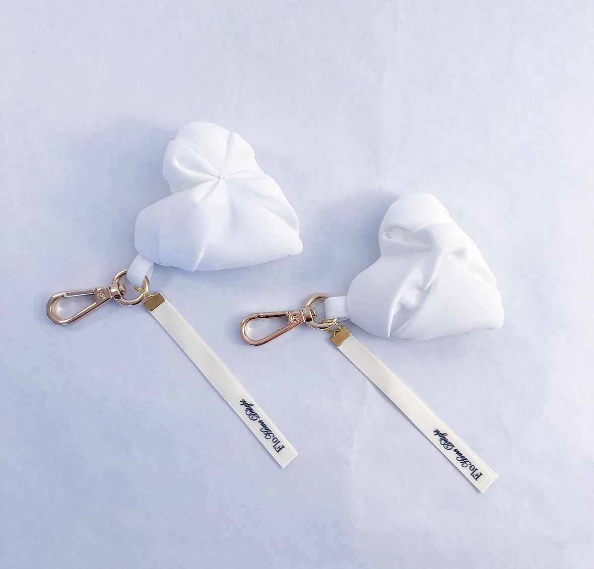 Flo Home Delight Schlüsselanhänger Herz weiß - BITANGELHOMES