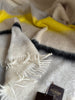 Mantas Ezcaray Spanien Premium Mohair-Wolldecke Serenity off white