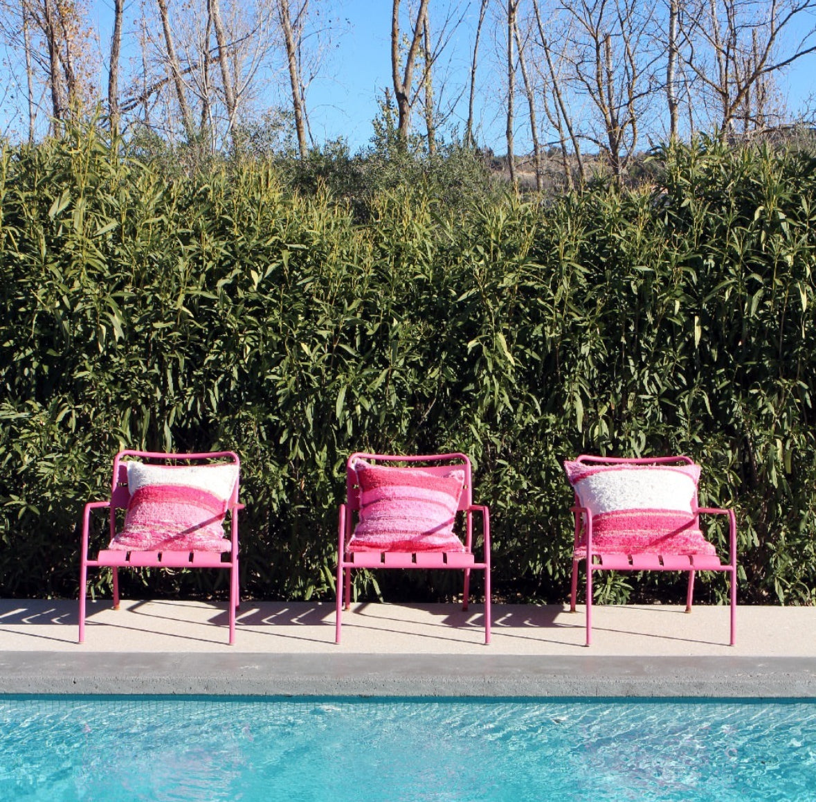 Amour Sud Ibiza Kissenhülle rosa/pink - BITANGELHOMES