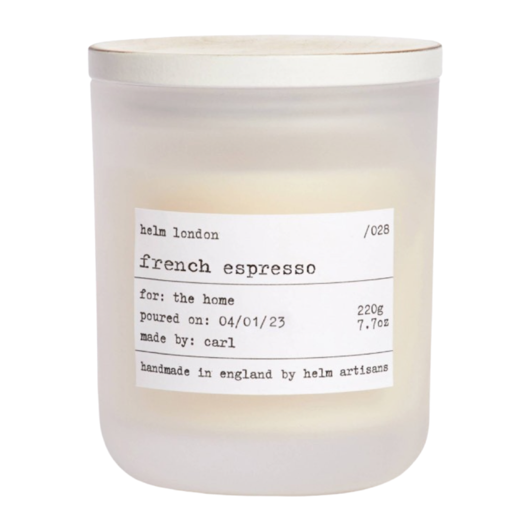 Helm London Luxuriöse Duftkerze French Espresso - BITANGELHOMES