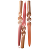 Pink Stories 3er Set Dip Dye Stabkerzen Swirl Happy Place