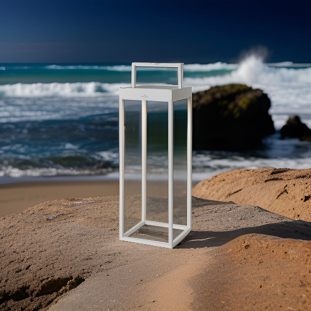 Villeroy & Boch LED/Akku Laterne Cannes/Weiß, klein & groß