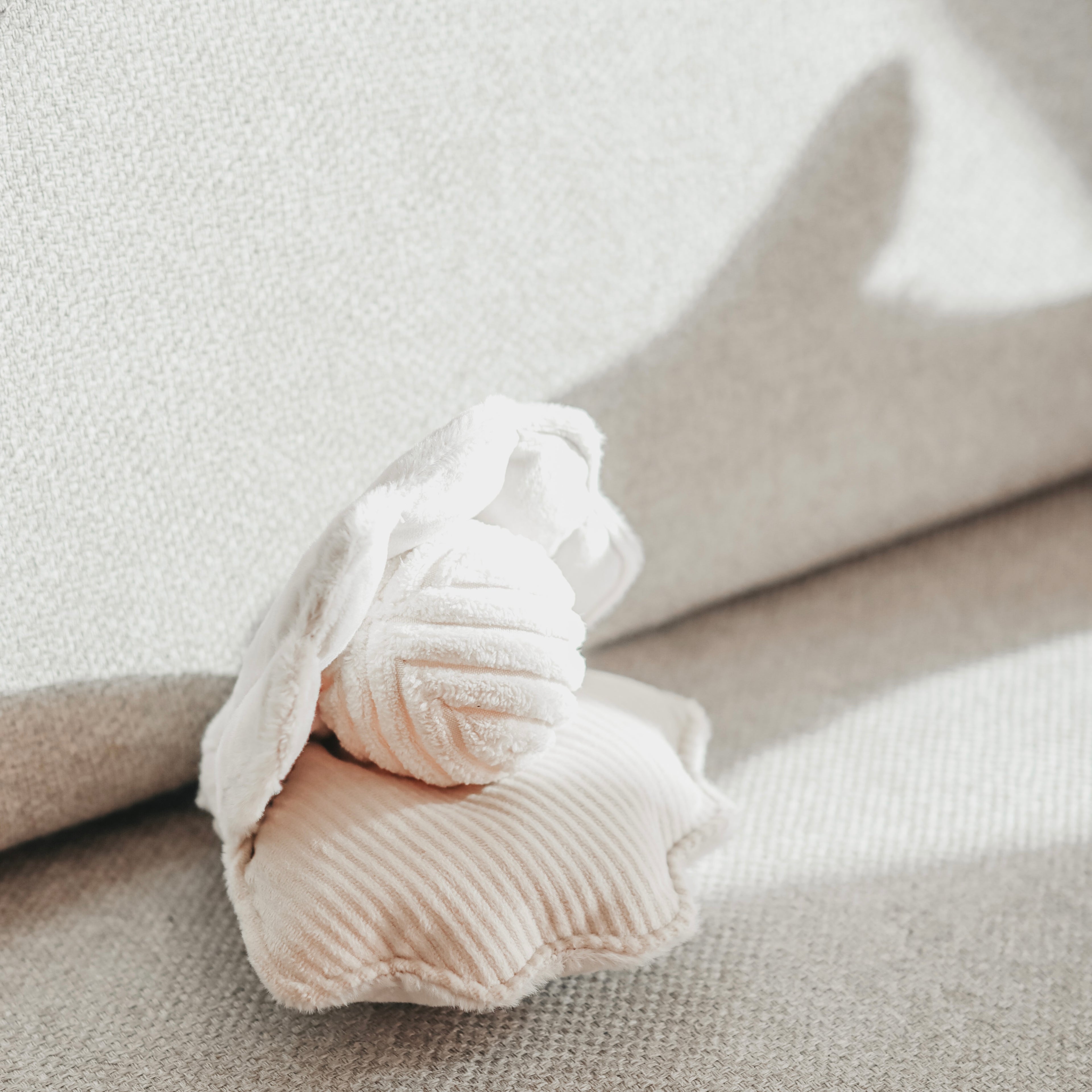 Lambwolf Collective Samt-Knister-Muschel & Kord-Quietsch-Ball & Schnüffelspielzeug - BITANGELHOMES