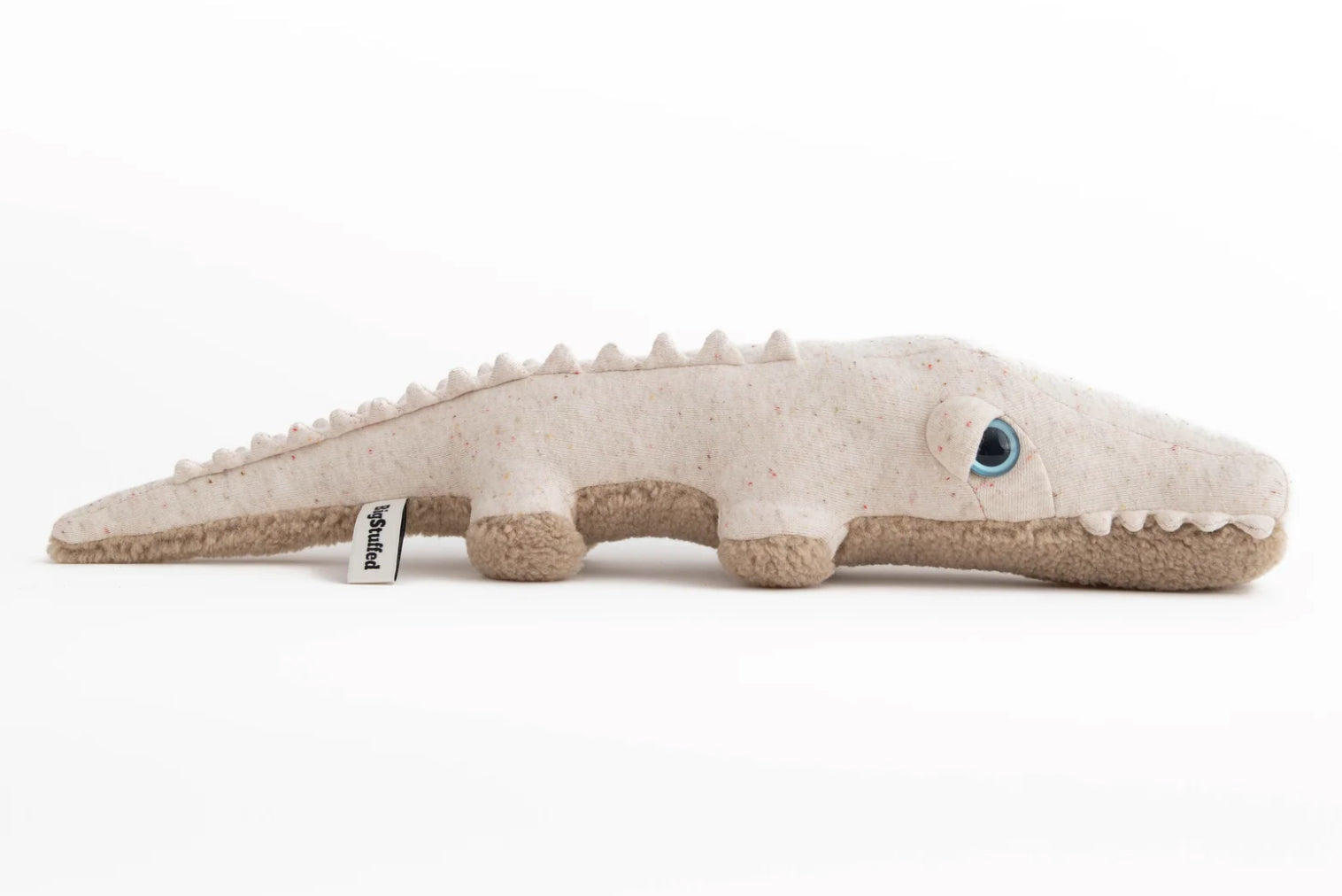 BigStuffed Mini-Krokodil elfenbein - BITANGELHOMES