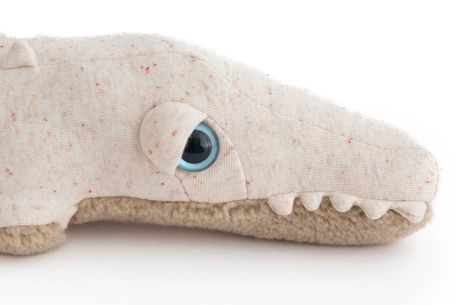 BigStuffed Mini-Krokodil elfenbein - BITANGELHOMES
