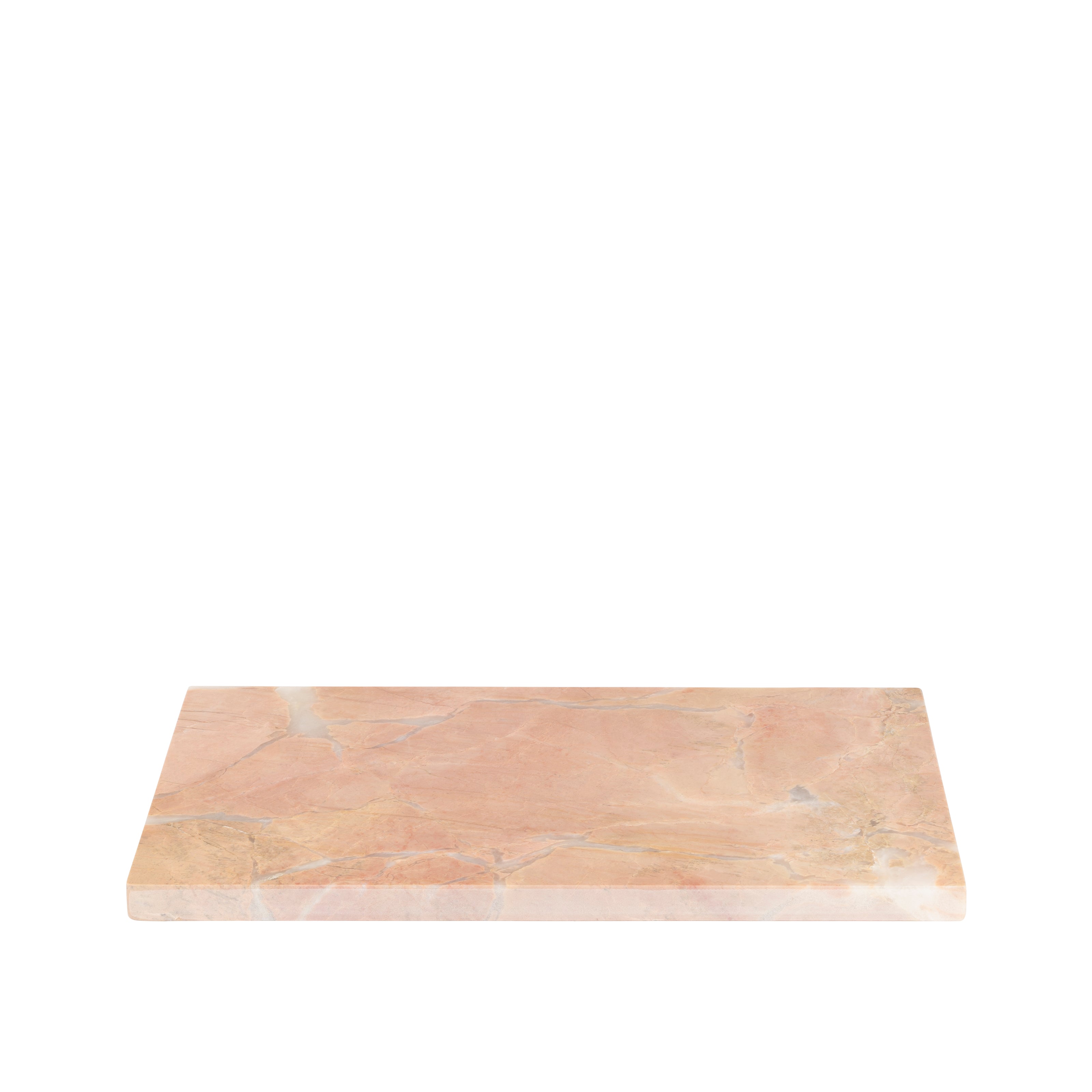 Stoned Marble Marmorplatte für die Küche zum Servieren/Ablage Größe M pink - BITANGELHOMES