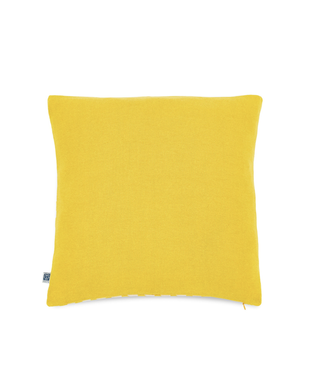 Agatha Porto Ibiza Wendekissen gelb/weiss mit graphischem Muster