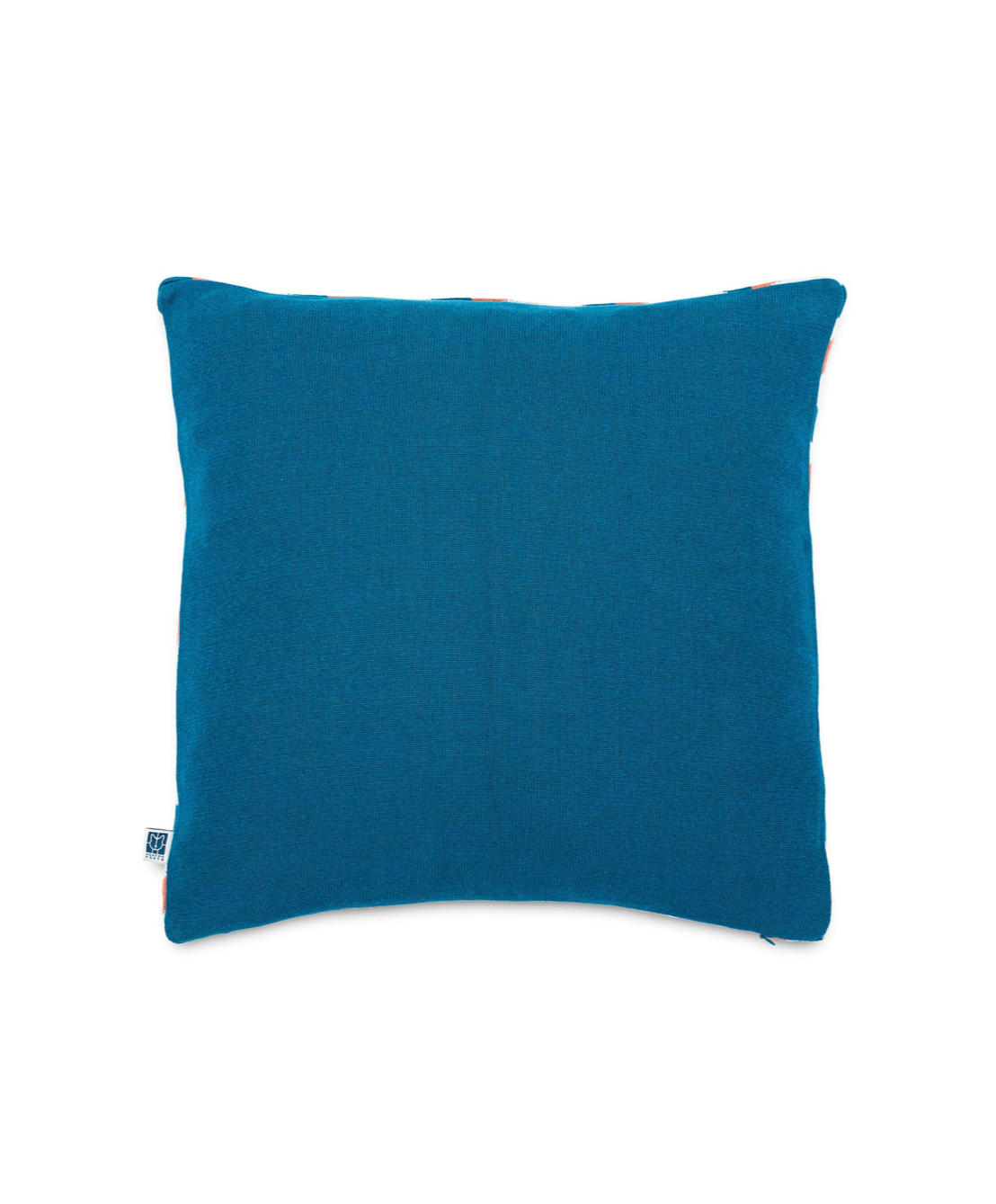 Agatha Porto Ibiza Wendekissen koralle/weiss/petrol mit graphischem Muster