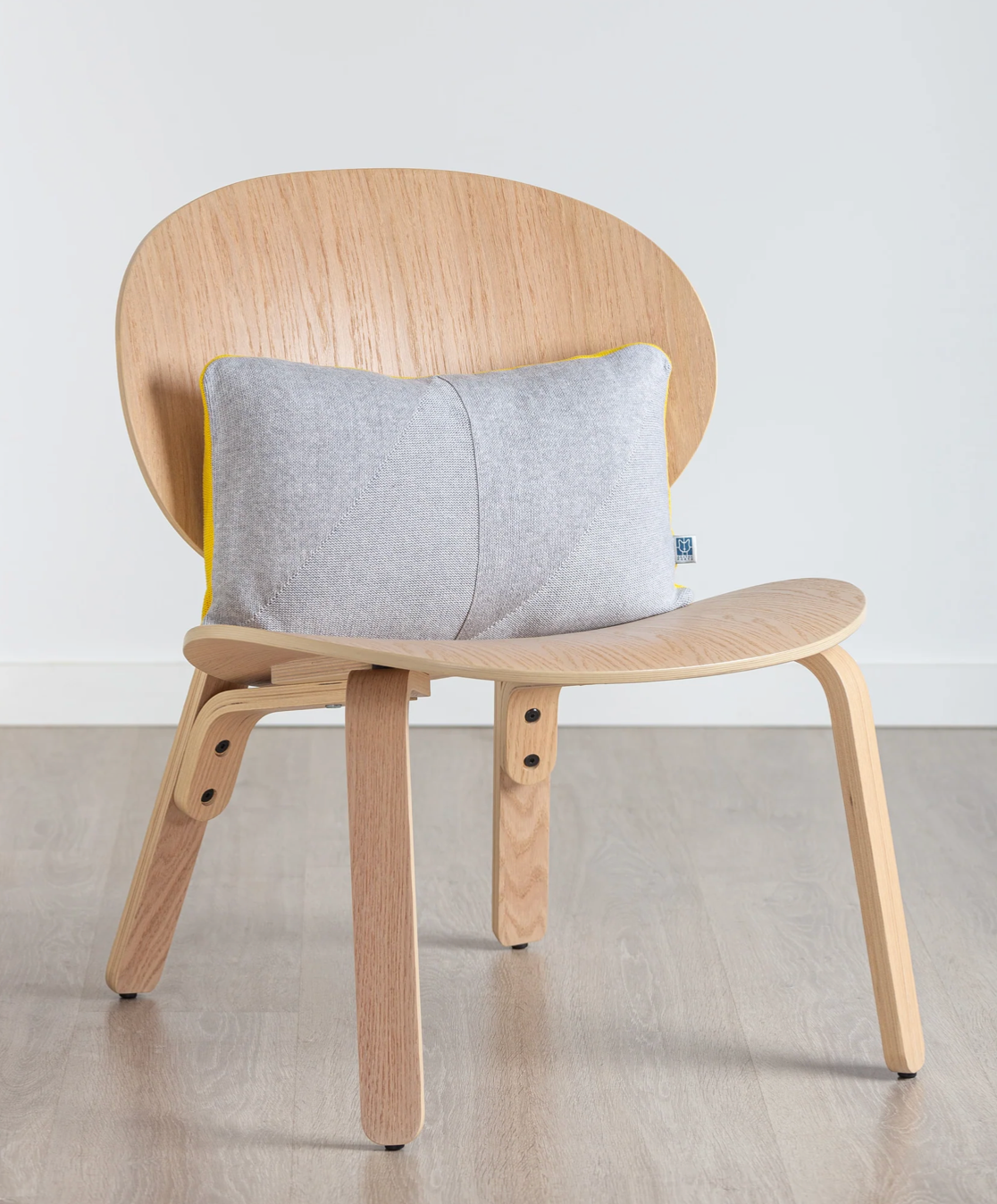 Agatha Porto Mykonos Wendekissen gelb/grau ca. 30x50cm - BITANGELHOMES