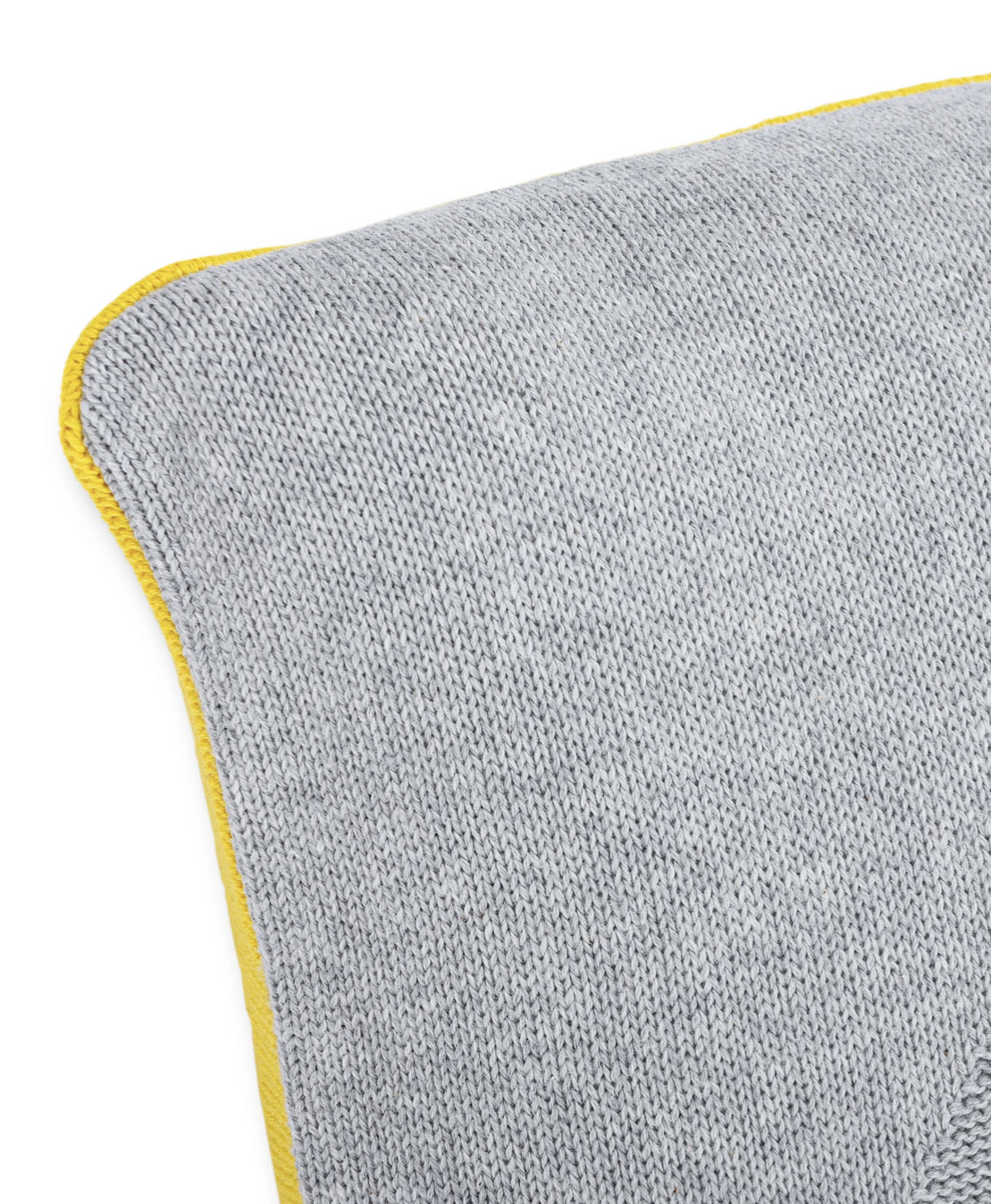 Agatha Porto Mykonos Wendekissen gelb/grau ca. 30x50cm - BITANGELHOMES