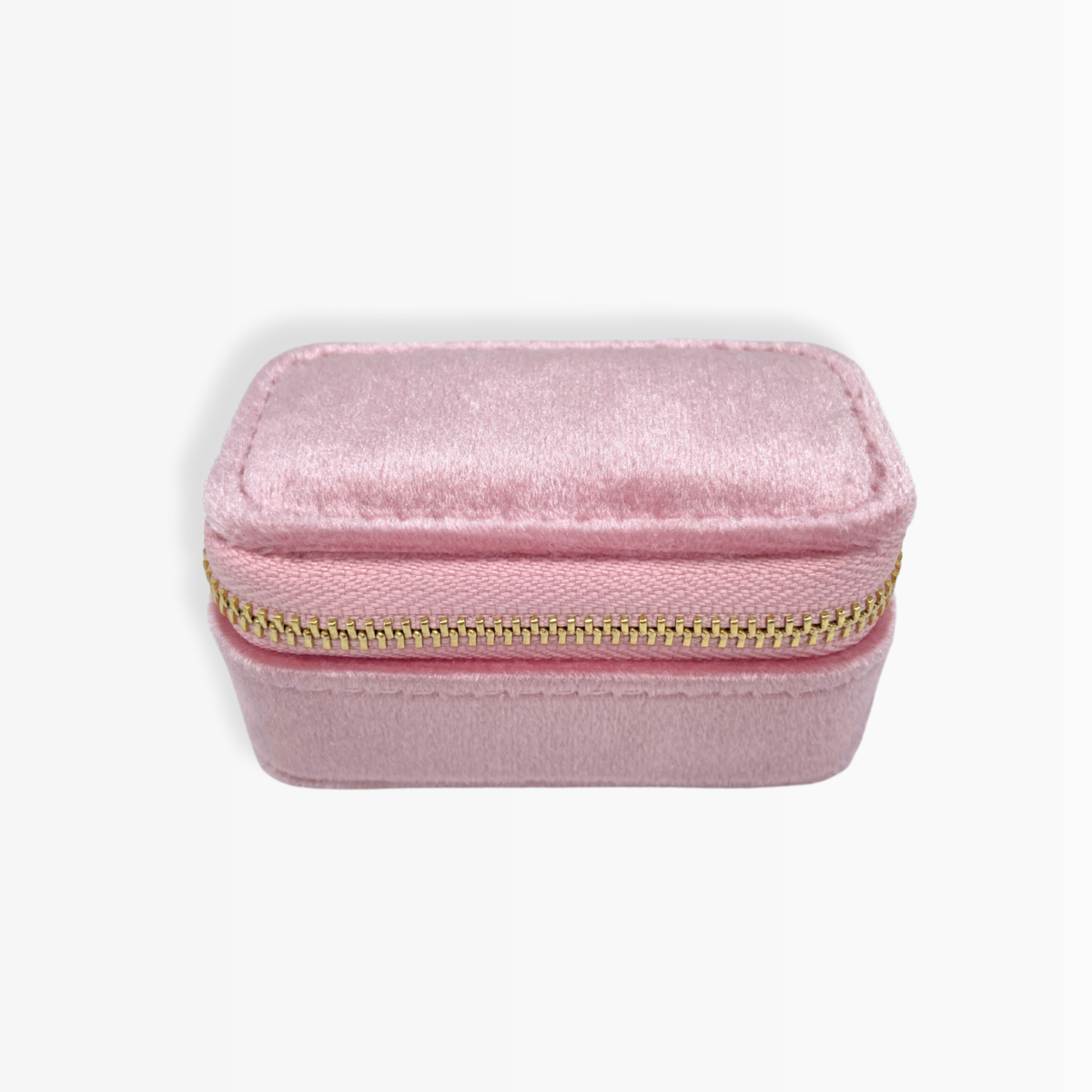 Schmucketui Klein Samt wahlweise: Light Pink, Light Blue, Violet, Petrol, Crem - BITANGELHOMES