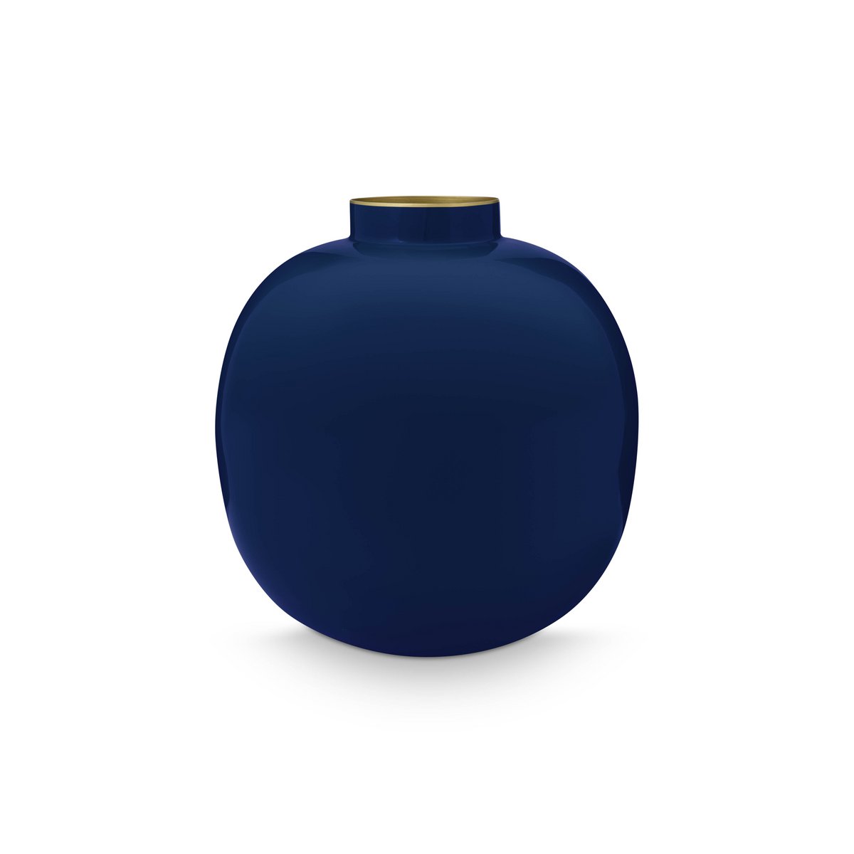 Vase Metall Blau 23cm - BITANGELHOMES