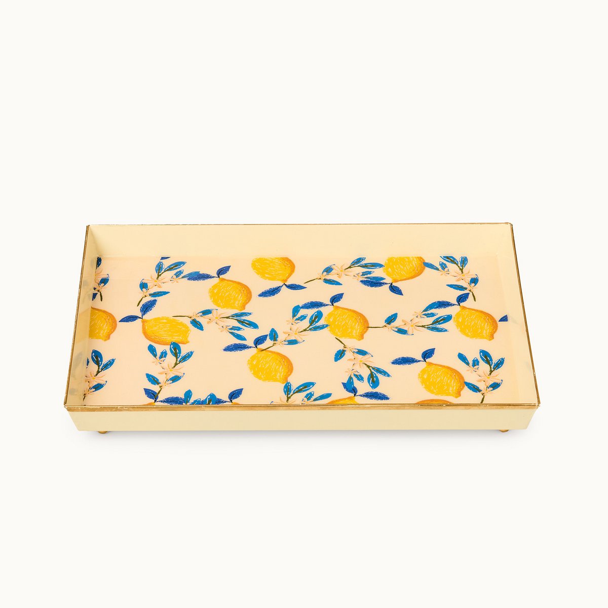 Deko Tablett Zitronen - BITANGELHOMES