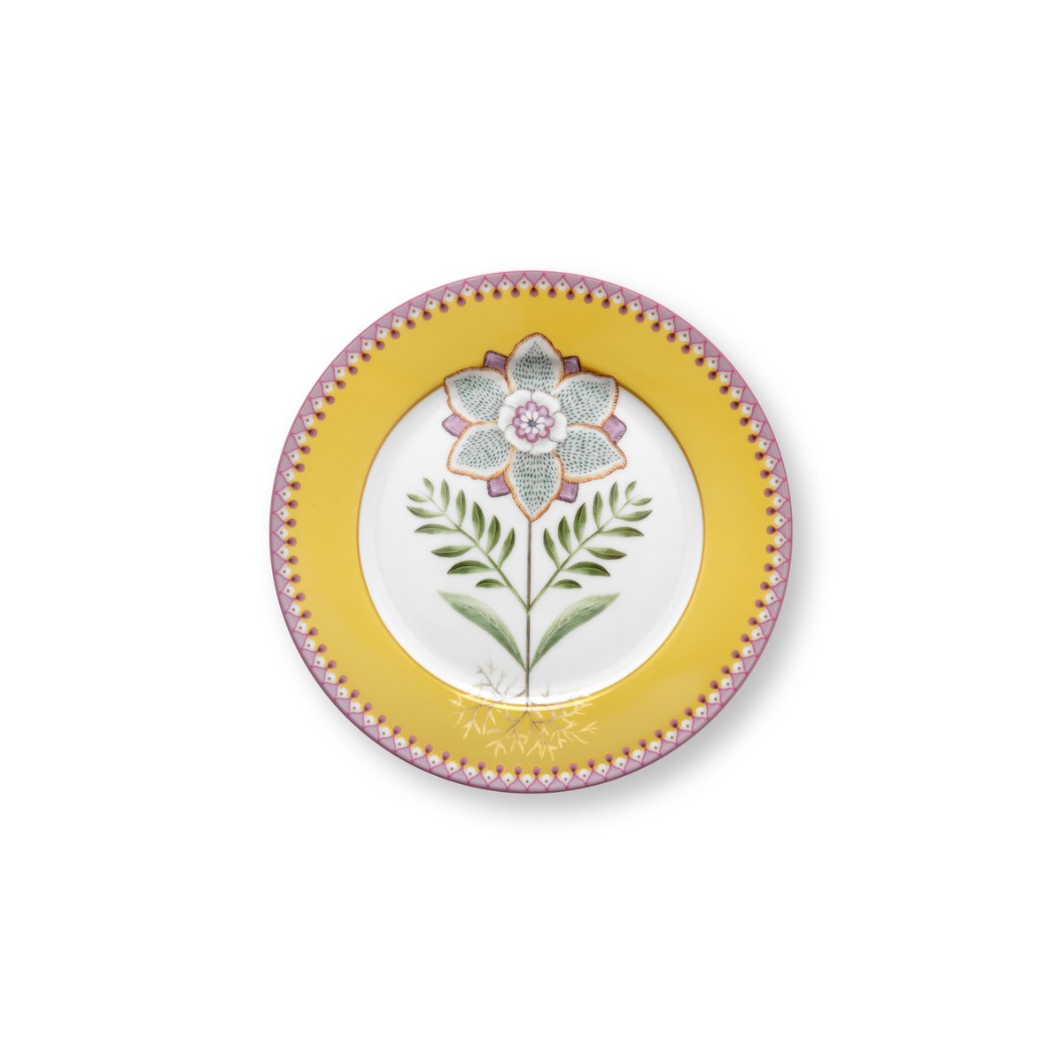 3-lagiger Tortenständer Lily&Lotus Yellow - BITANGELHOMES