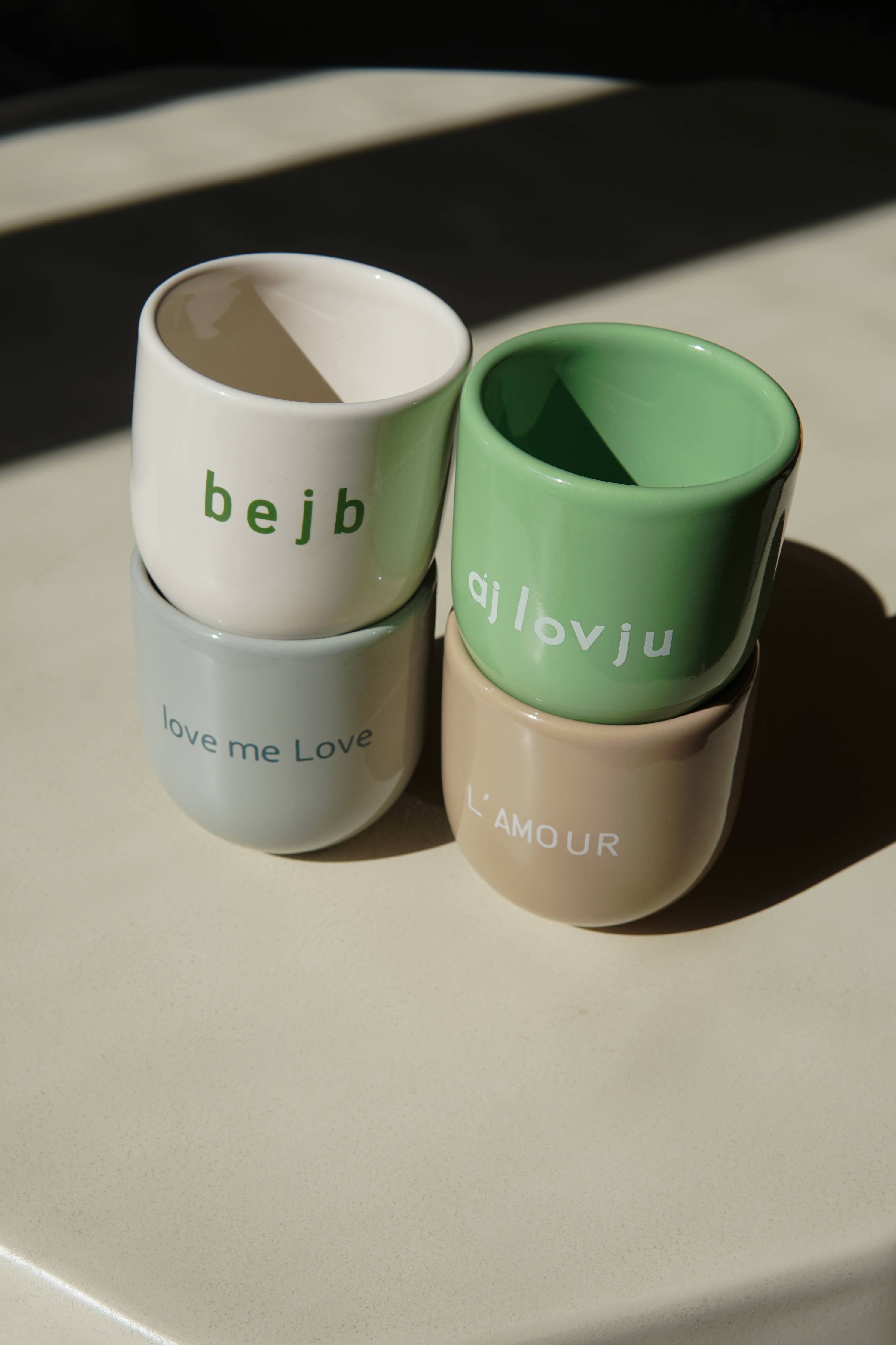 Sisi, house of style Keramik Cup "L' AMOUR" - BITANGELHOMES