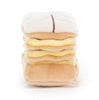 Jellycat London Pretty Patisserie wahlweise Tarte Religieuse, Tarte au citron, Mille Feuille, Mille Feuille und Dome Framboise 9x8cm, 5x10cm, 6x9cm und 5x10cm - Bitangel RENOVATE & FURNISH HOMES GmbH