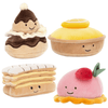 Jellycat London Pretty Patisserie wahlweise Tarte Religieuse, Tarte au citron, Mille Feuille, Mille Feuille und Dome Framboise 9x8cm, 5x10cm, 6x9cm und 5x10cm - Bitangel RENOVATE & FURNISH HOMES GmbH
